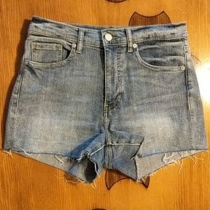 NWOT Banana Republic High Rise Jean Cutoff Shorts
